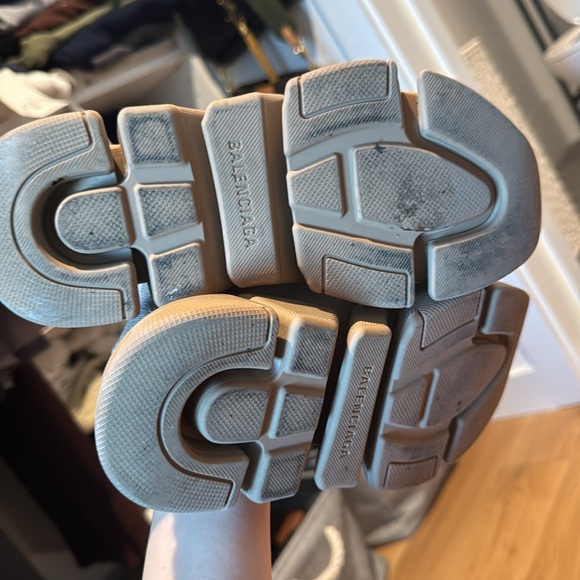 WOMEN'S SPEED 2.0 RECYCLED KNIT SNEAKER IN BEIGE - Picture 6 of 6